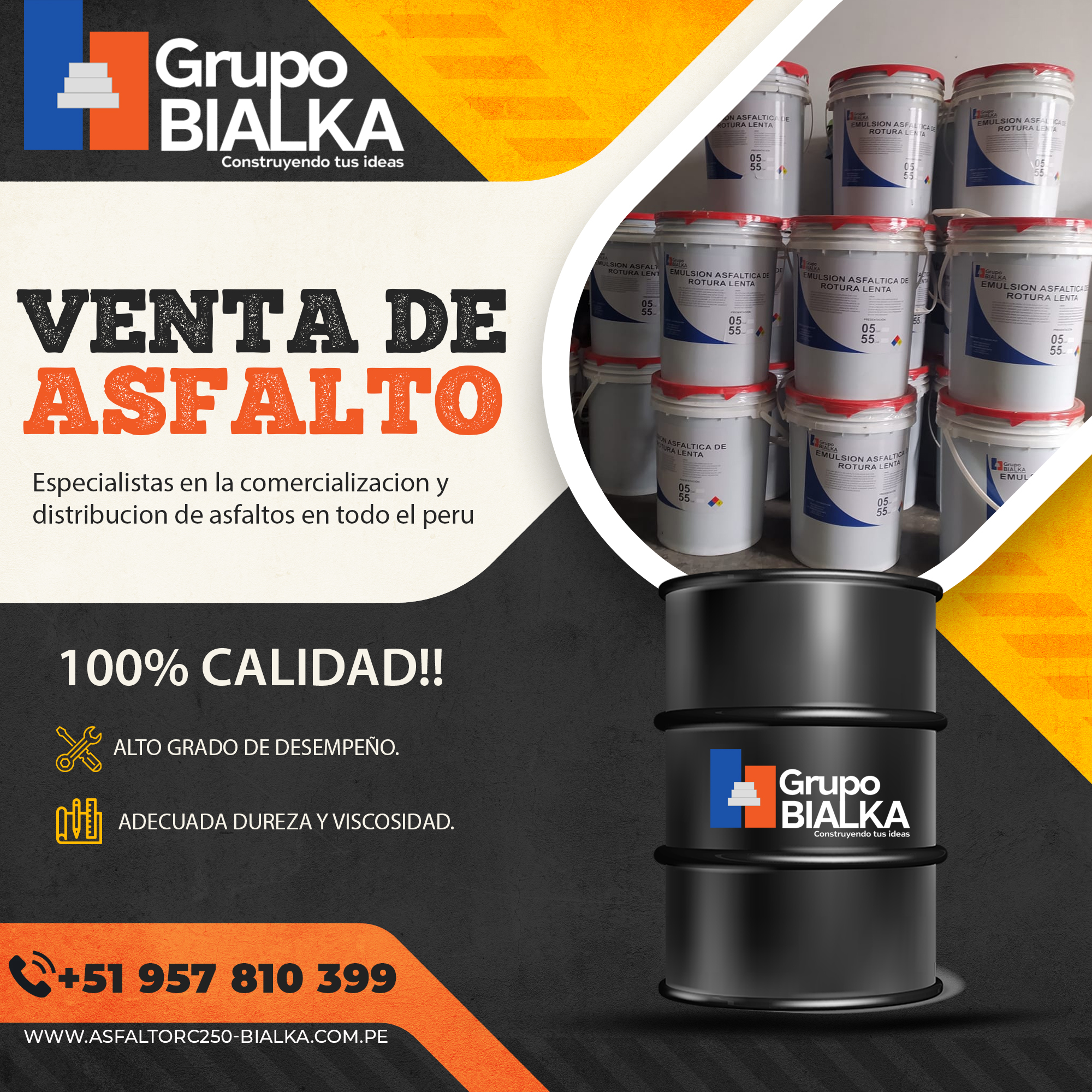 venta de asfalto